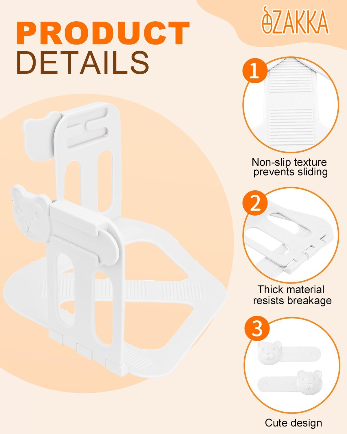 eZAKKA 8PCS Adjustable Replacement Strips for Bed Sheet Holder | Bed Sheet Straps Compatible with Most Bed Lock Sheet Holders，Cuttable sheet locks for fitted sheets