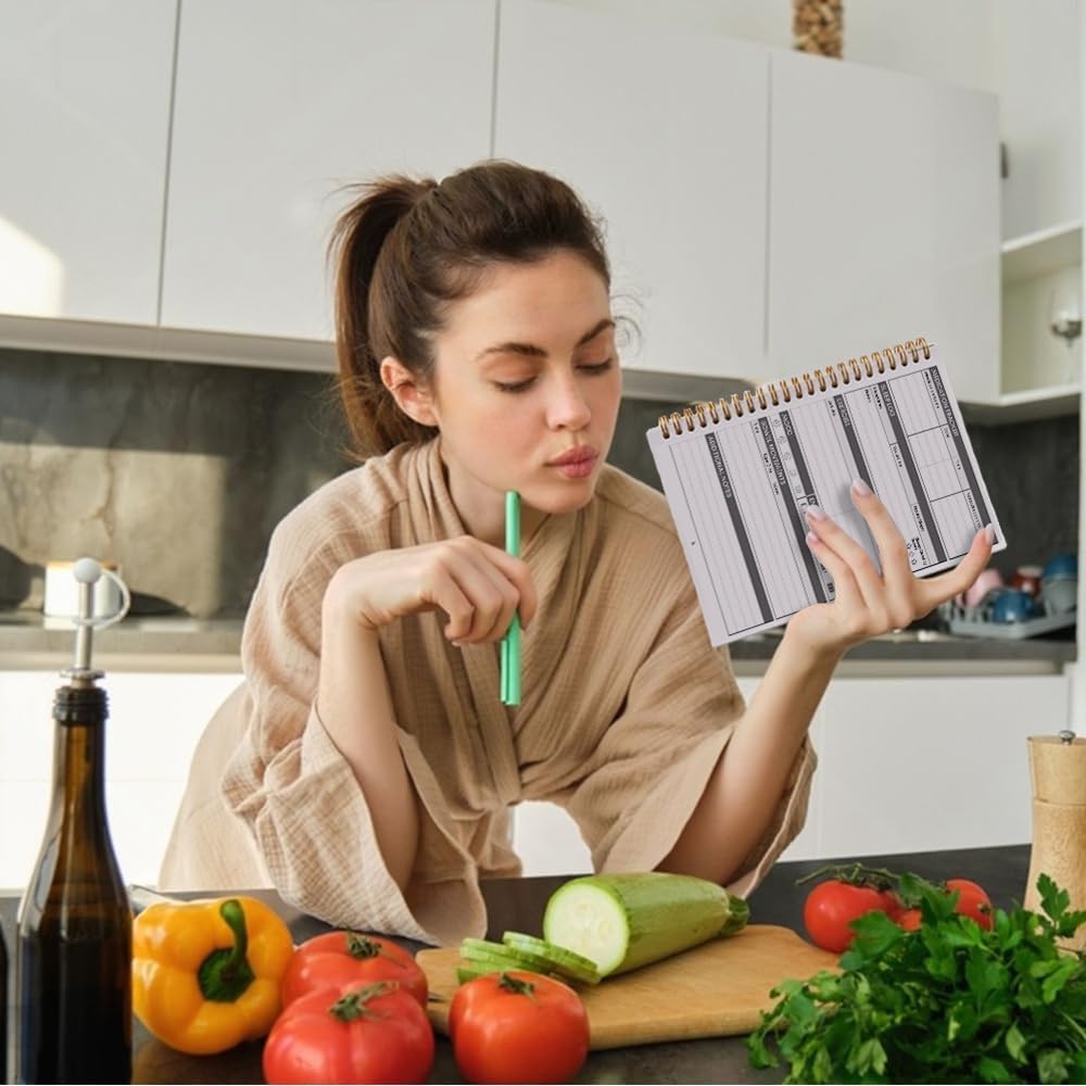 Food Diary and Symptom Log Book, Food Tracker Journal, Symptoms Tracking