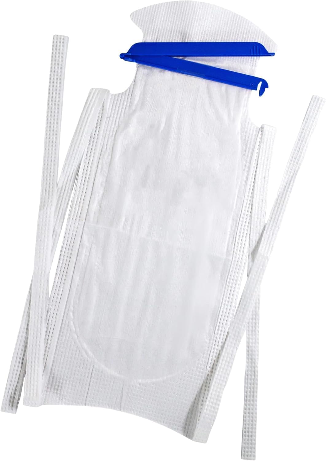 Vakly Large Refillable Ice Bags 6.5 x 14 [Pack of 5] – Reusable Ice Pack with Clamp Closure, Soft Outer Covering & Leak-Resistant Inner Layer for Hospital, Home & Sports Use