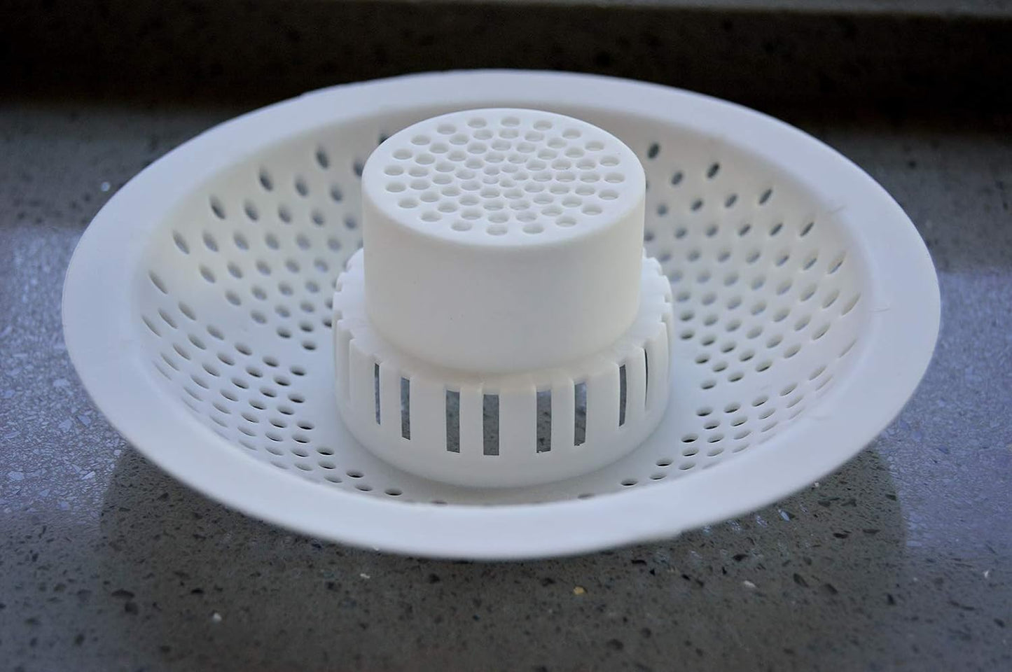 Hairstopper Drain Cover Hair Catcher for Shower and Bathtub, Protects Against Clogs Without Blocking Water Flow, White, 3 Pack | Protects Against Clogs Without Blocking Water Flow, Fits Most Standard Size Shower and Bathtub Drains, 3 Pack