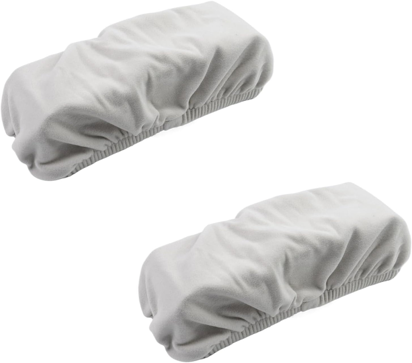 Office Chair Armrest Pads Covers Cushions Slipcovers (Dark Grey) | Universal Chair Armrest Pads Covers Cushions, Removable and Stretchable Slipcovers for Elbows and Forearms Pressure Relief