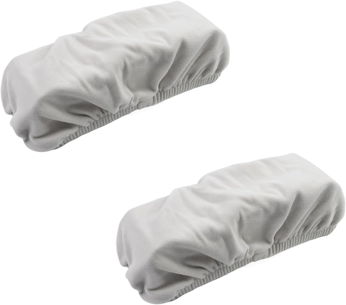 Office Chair Armrest Pads Covers Cushions Slipcovers (Dark Grey)