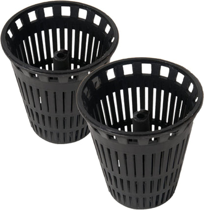 Danco Shower Hair Catcher Baskets, 6-Pack, Black (10739P)