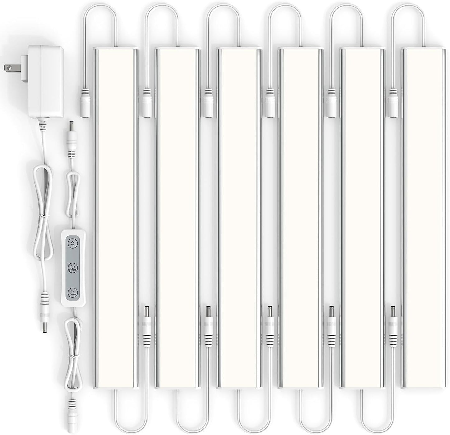 Motion Sensor Cabinet Lighting, 4500K Daylight, 3 Pack 12 inch Linkable