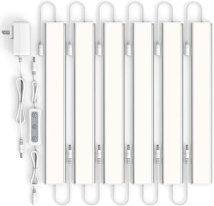 Motion Sensor Cabinet Lighting, 4500K Daylight, 3 Pack 12 inch Linkable