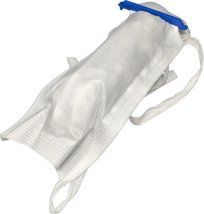 Vakly Large Refillable Ice Bags 6.5 x 14 [Pack of 5] – Reusable Ice Pack with Clamp Closure, Soft Outer Covering & Leak-Resistant Inner Layer for Hospital, Home & Sports Use