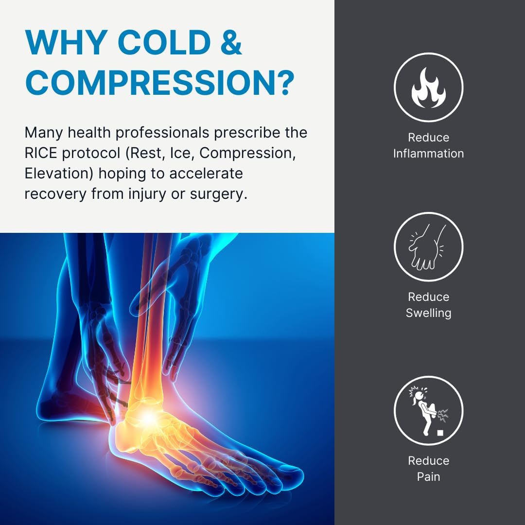 NatraCure Cold Therapy Wrap (Regular) with 14" Strap - 2 Pack - Small Reusable Gel Ice Pack Compress for Injuries and Pain Relief, Hand, Arch of Foot, Wrist, Elbow, Arthritis, Neuropathy - 715 CAT2PK