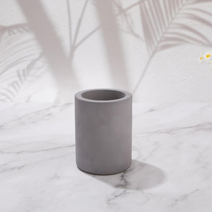 Drying Stone Toothbrush Holder, Diatomite Toothbrush Holders for Bathroom Counter, Quick Drying Electric Toothbrush and Toothpaste Holder Bathroom Organizer, Marble White