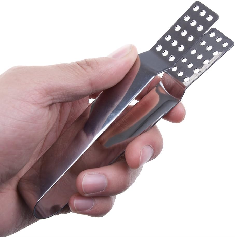 4 Pcs Stainless Steel Tea Bag Tongs Teabag Squeezer Strainer Holder Grip Metal Spoon Mini Sugar Clip Kitchen Bar Tools