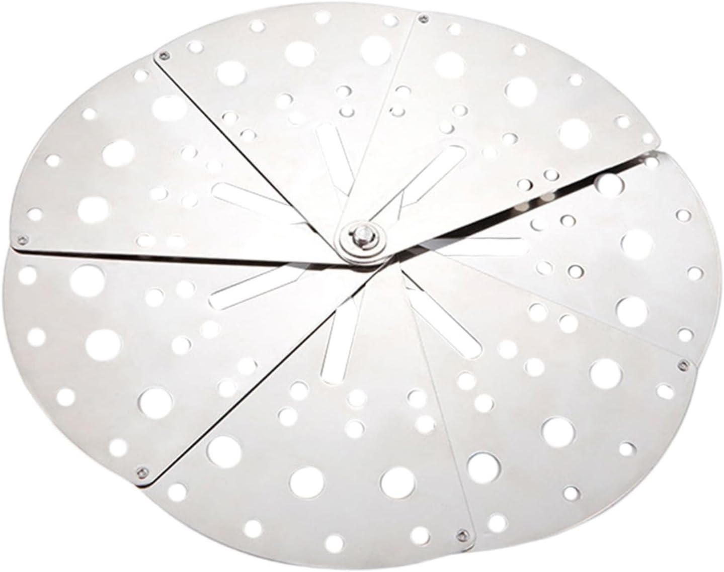 Adjustable Lid Stainless Steel Anti-spill Cover Multifunctional Spill Stopper Lid Cover for Pot Kitchen