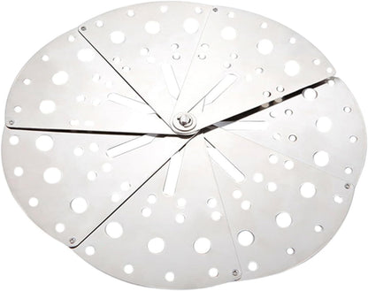 Adjustable Lid Stainless Steel Anti-spill Cover Multifunctional Spill Stopper Lid Cover for Pot Kitchen