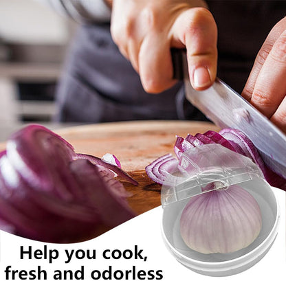 Onion Storage Containers Reusable Onion Keeper Onions Saver Keeper Fruit and Vegetable Storage Holder for Fridge