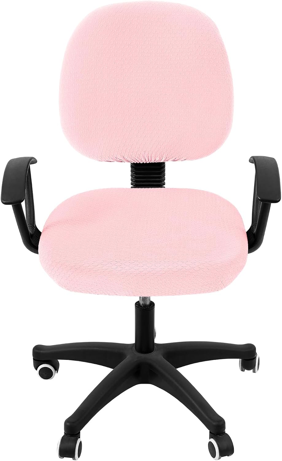 Smiry Office Computer Chair Armrest Covers, 2PCs Anti-dust Arm Rest Pad | Removable Washable Desk Chair Arm Pad Covers, Grey