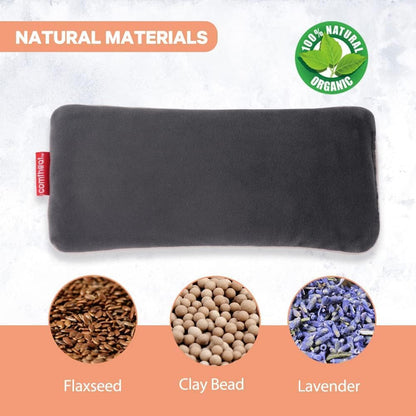 Lavender Weighted Eye Pillow for Yoga Relaxation FSA Eligible HSA
