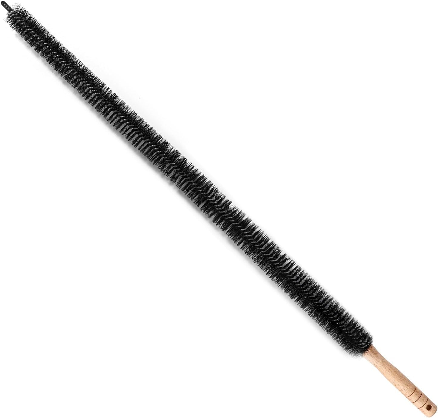 1pcs Radiator Cleaner Brush, 28.74in Long Condenser Lint Brush Head Radiator Genie Duster Flexible Dryer Vent Cleaner Buddy Coil Cleaning Wand Tool for Dryer Vents Stair Rails Furniture
