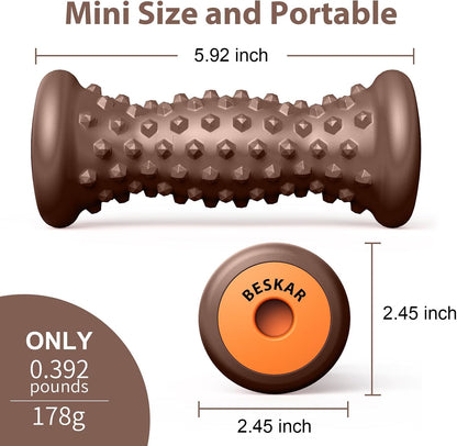 BESKAR Foot Massage Roller for Plantar Fasciitis Relief