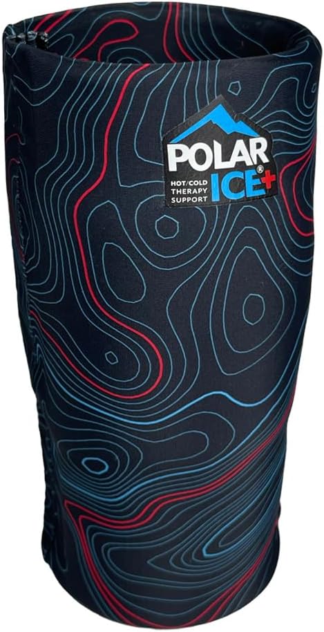 Brownmed Polar Ice Hot/Cold Therapy Sleeve, Soft Gel Lining, Small/Medium