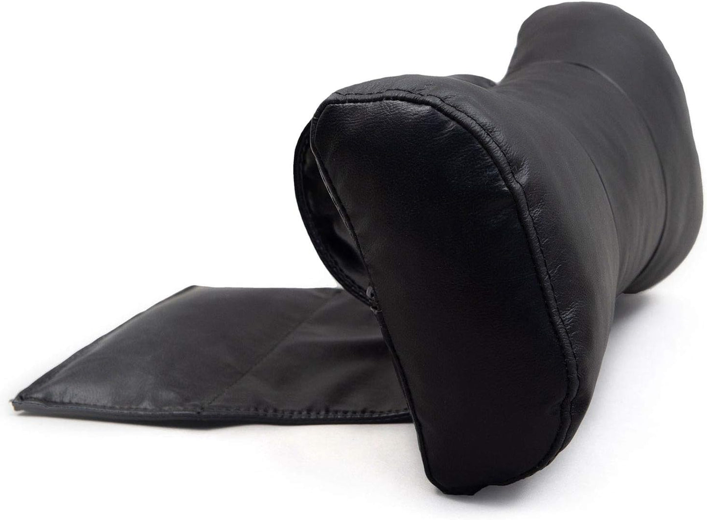 Octane Seating Pillow for Recliner Chairs | Diamond Stitching | Brown Italian Leather