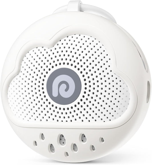 Dreamegg White Noise Machine - Portable Sound Machine Baby with Safe Silicone Cover, Features Powerful Battery, 21 Soothing Sound, Noise Canceling for Sleeping, Baby Registry Gift, Nursery, Travel