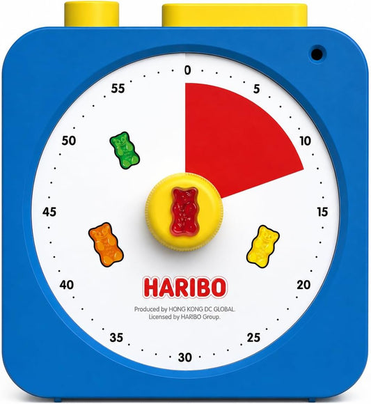 HARIBO Visual Timer for Kids, 60-Minute Silent Countdown Timer for ADHD