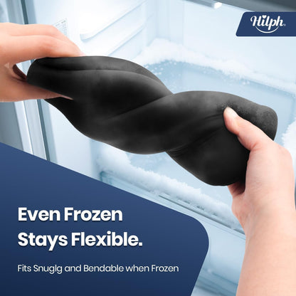 Hilph Knee Ice Pack Sleeve, Flexible Gel Ice Pack for Knee Pain Relief