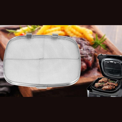Splatter Screen For Cooking, Stainless Steel Double Layer Splatter Screen For Frying Pan, Grease Guard Oil for splash Guard Fryer Accessory Mesh Splatter Guard For IG600, IG601, And IG651(square)