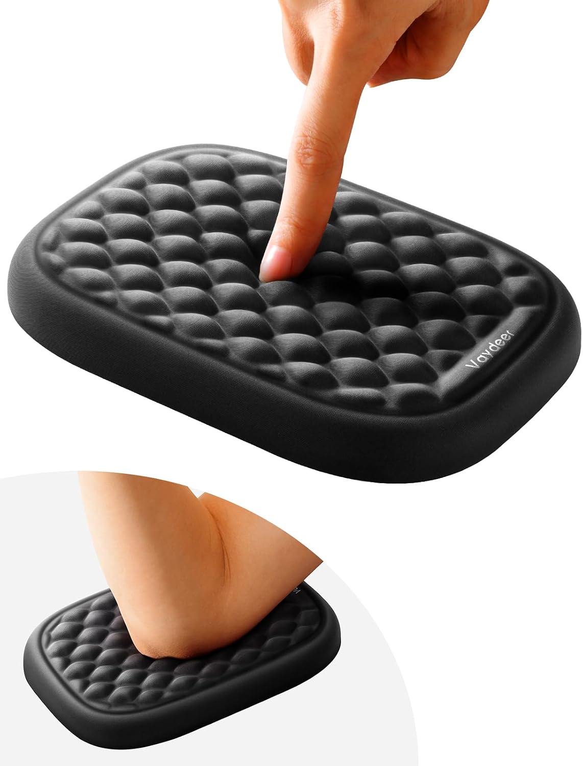 Vaydeer 2Pcs Elbow Rest Pad, L-Shaped Wrist Rest, Desk Edge Cushion