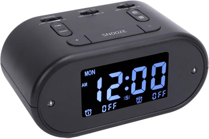 ZJchao Large Alarm Clock Bed Shaker Dual Vibrating Alarm Clock Heavy Sleepers