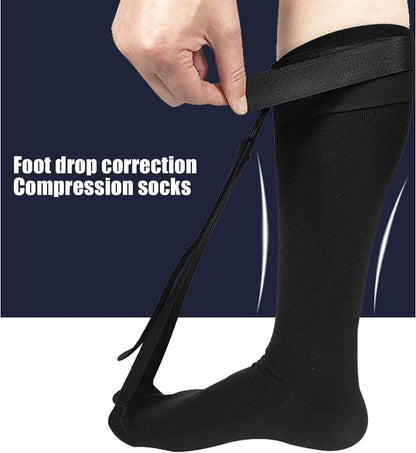 Plantar Fasciitis Stretch Sock Non Slip Calf Night Relief for Heel High Arch Pain Achilles Tendonitis Therapy Foot Support Sleeve Stretcher Compression Sleeve Men Women Ultrastretch Night Sock
