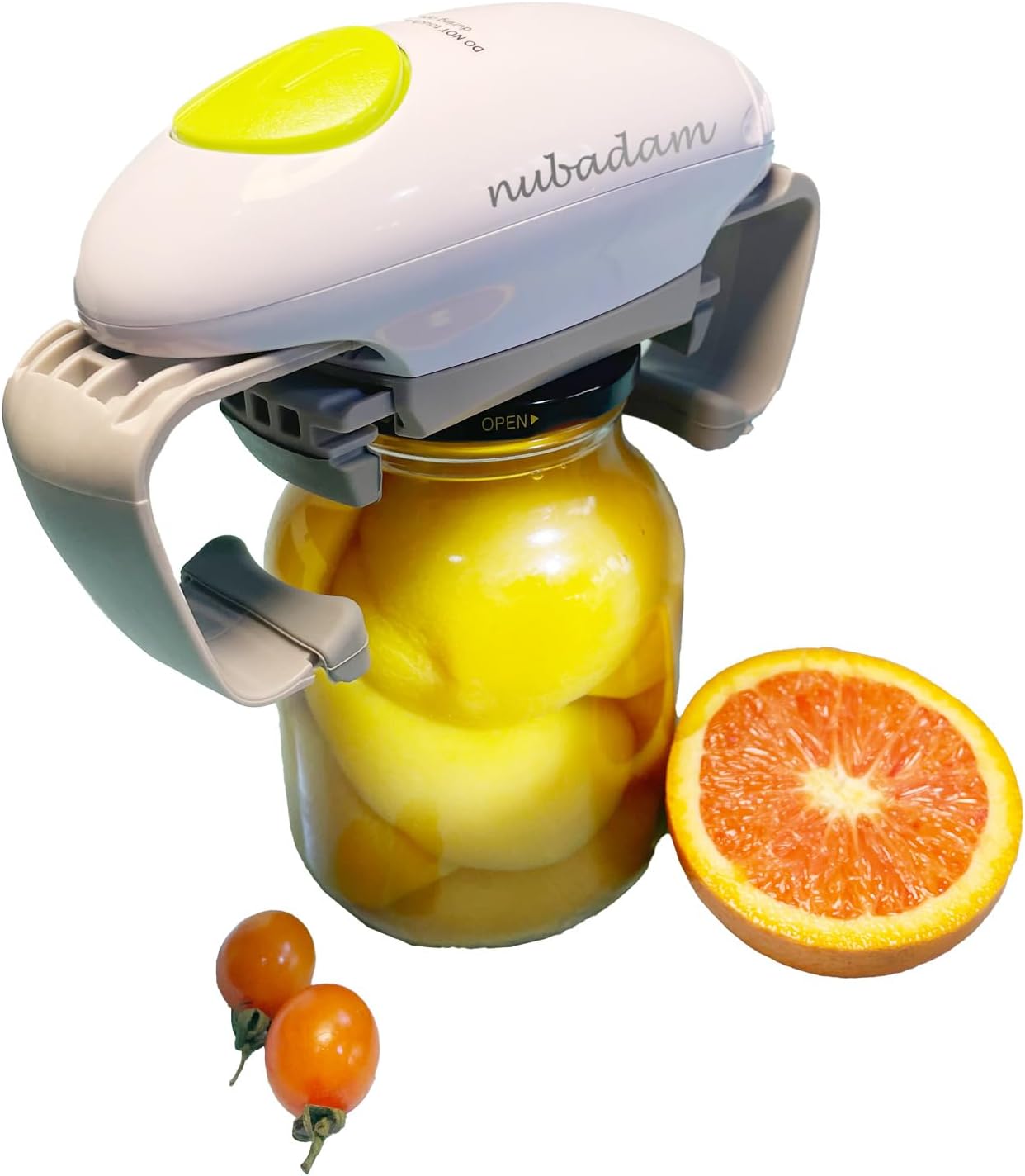 Electric Jar Opener for Seniors with Arthritis, Automatic One Touch Jar Opener for Weak Hands, Fits 1.2"-3.5" Lids