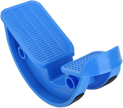 Portable Calf Stretcher Foot Rocker, Blue Physical Equipment for Plantar Fasciitis Relief, Home Fitness Stretching Device for Ankle Pain Recovery