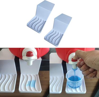 Spill-free Laundry Detergent Cup Holder Strong Load Bearing No More Leaks Drip Catcher Organizershousehold Supplies 2pcs Drip Catcher Gadget Room Organization Cup Tray Spills Soap Station Tray