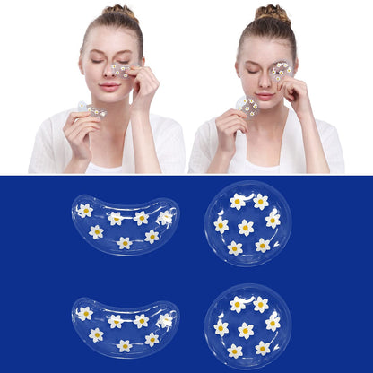 ZNÖCUETÖD Gel Ice Pack Reusable Cooling Eye Pads and Under Eye Patches