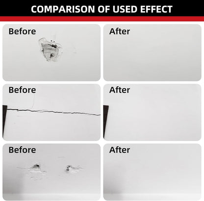 Drywall Repair Kit, Drywall Hole Patch Repair Kit Spackle Wall Repair Kit | Drywall Putty for Filling Holes and Creak Damage Drywall Patch Nail Hole Filler for Walls Quick and Easy Solution
