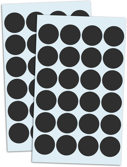 600 Pack, 1" Round Colored Dot Stickers Labels - 6 Colors
