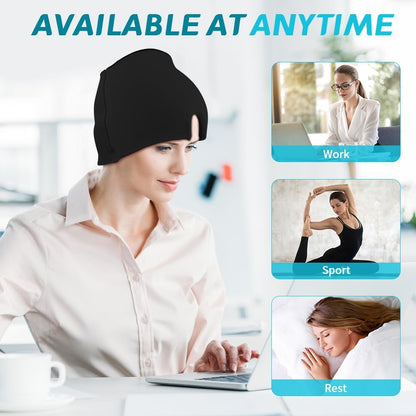 Migraine Relief Cap, Soothing Headache Ice Face Mask Products