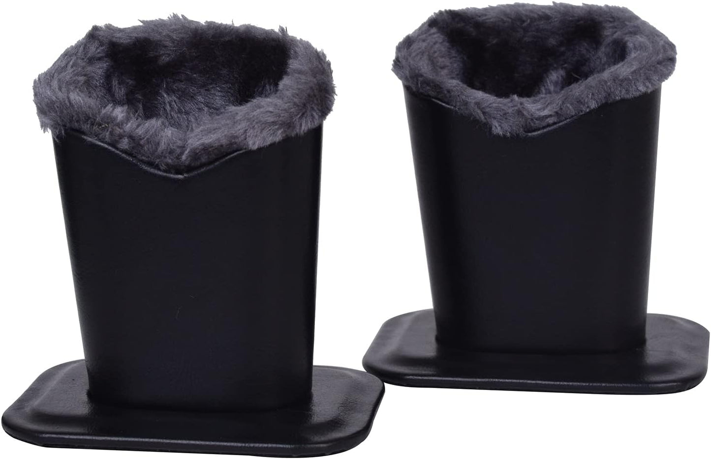Pack of 2 Soft Plush Lined Eyeglasses Holder Stand Protective Glasses Holder Stand