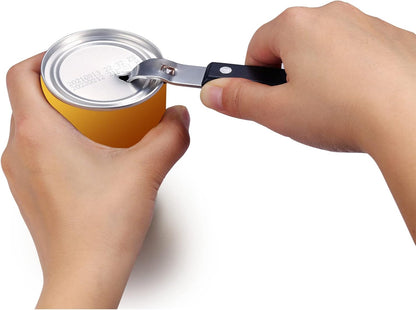 HANCELANT Can Punch Bottle Opener, Manual Stainless Steel Can Opener 1 Pack