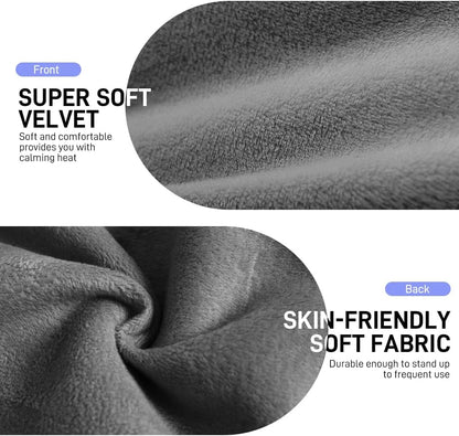 Microwave Heating Pad for Pain Relief, 8 x 18 Grey