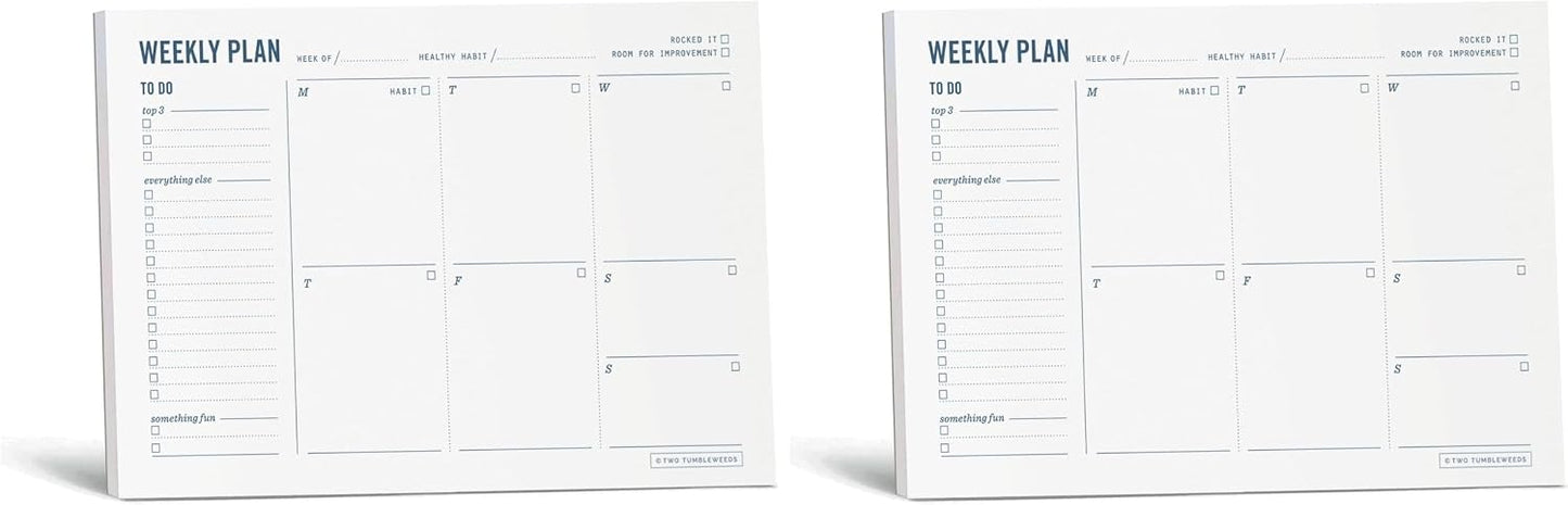 Meal Planning Notepad - What's for Dinner Weekly Meal Planner and Grocery List Magnet Pad with Tear-Off Shopping List - Family Dinner Menu for Fridge & Meal Prep - 6x9” - 50 Sheets