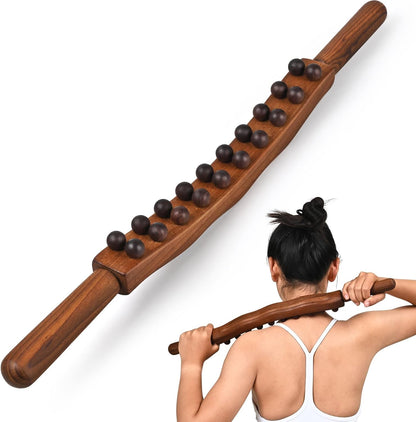 Wood Therapy Guasha Massage Stick Tools, Cellulite Massager Body Slim Brush
