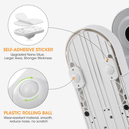 Aieve Appliance Rollers, 8 Pack Small Appliance Slider, Self Adhesive Caster Wheels, Mini Swivel Wheels for Kitchen Countertop Easy Moving
