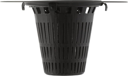 Danco Shower Hair Catcher Baskets, 6-Pack, Black (10739P)