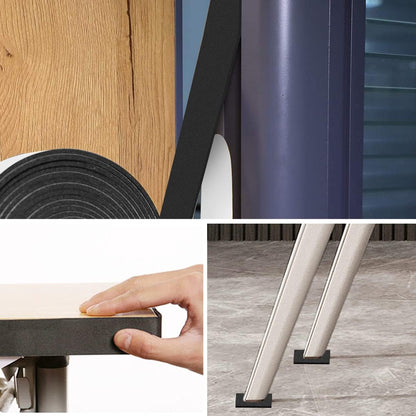 2 Rolls Foam Seal Tape for Door Window Insulation, Soundproof and Shockproof Foam Adhensive Strip, 3/8" Wx3/16 T Single Sided Foam Tape, Cold Air and Draft Closed Cell Seal Strip,Total 32FT