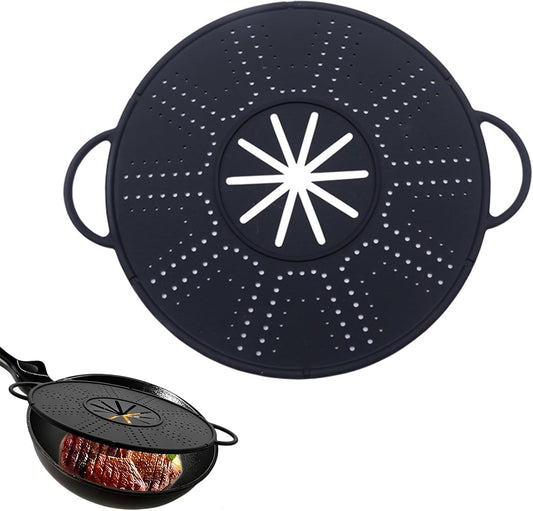 Splatter Screen for Frying Pan,Oil Grease Splatter Guard for Frying Pan