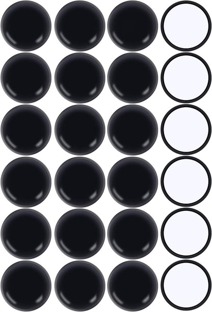 Ezprotekt 16 Pack Self-Stick Furniture Chair Leg Sliders for Carpet, 2-1/8" Self-Adhesive Round Furniture Movers Sliders, Carpet Chairs Furniture Glides, Carpet Moving Sliders Easily Move (Beige)