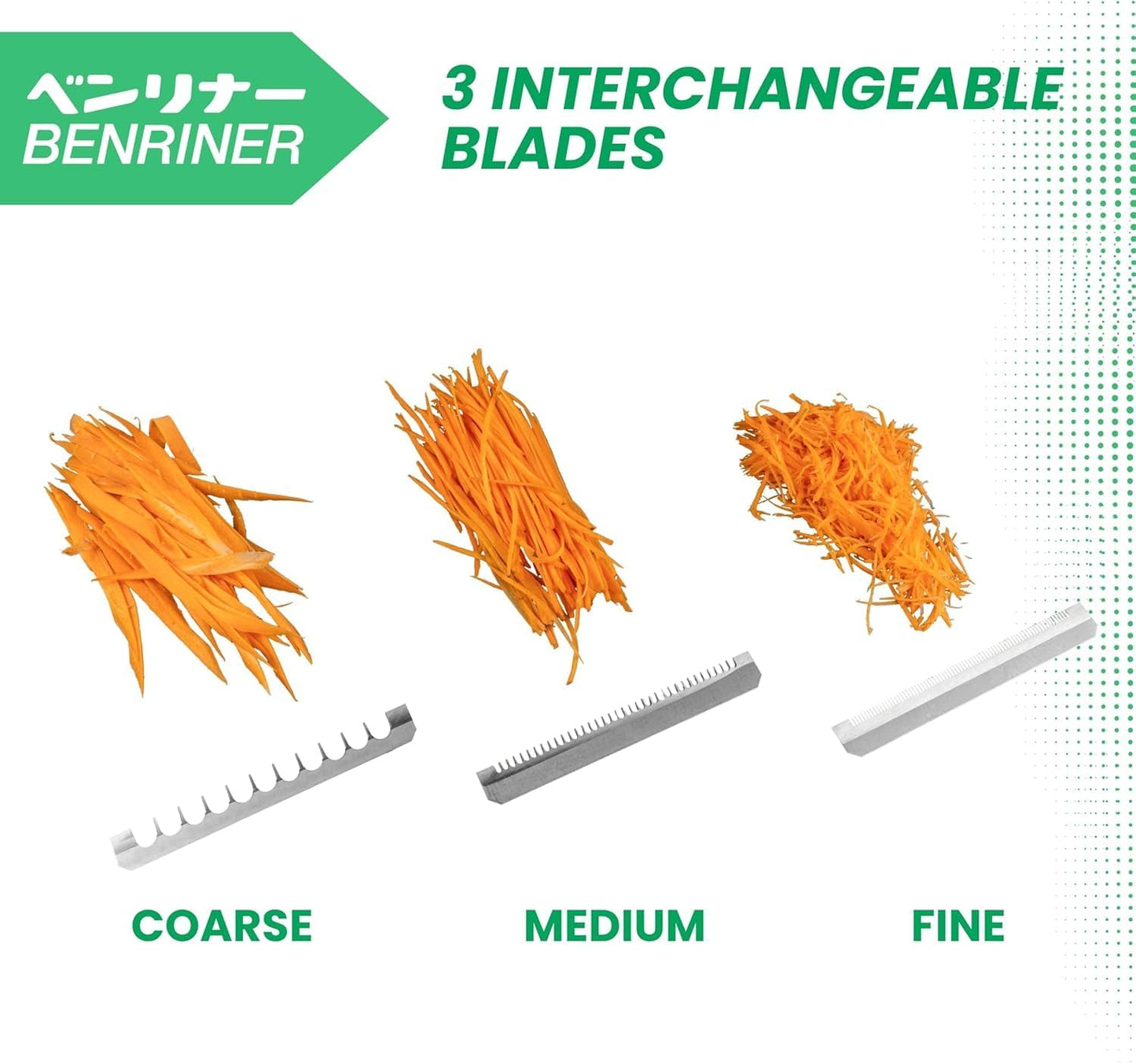 Benriner Mandoline Jumbo Slicer, Japanese Stainless Steel Blade, Beige