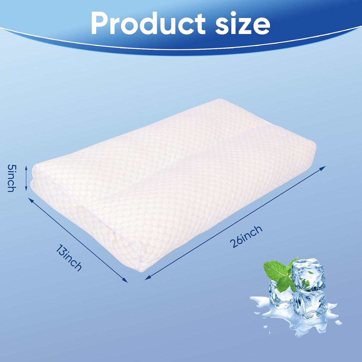 MINUPWELL Knee Pillow for Side Sleepers - Between Leg & Under Knee Pillow for Back Sleepers - Leg Pillow with 850G 7D Alternative for Relieving Leg, Back, and Knee Pain - 100% Cotton Fabric - White