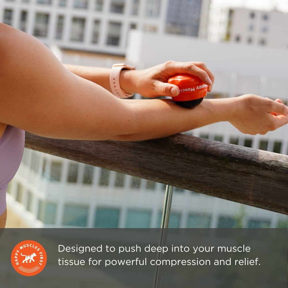 Tiger Tail Knotty Tiger Knot Buster Massage Ball Tool Delivers Elbow Deep Pressure Relieving Hands Fingers Thumbs from Fatigue