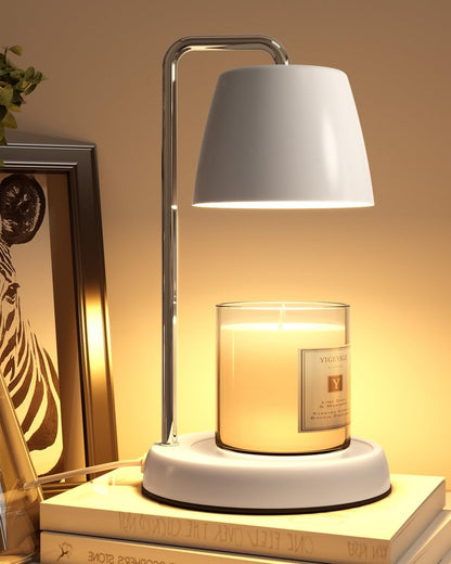 White Candle Warmer Lamp